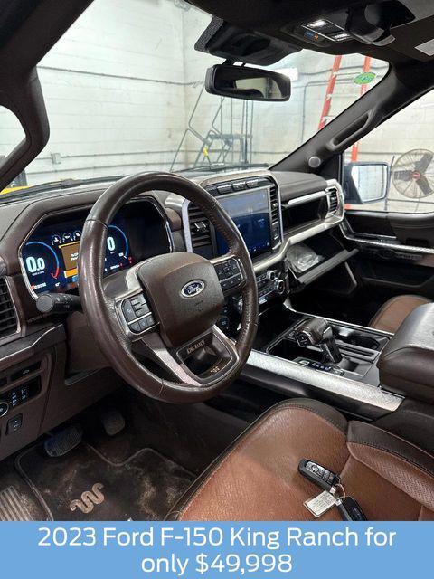 used 2023 Ford F-150 car, priced at $49,998