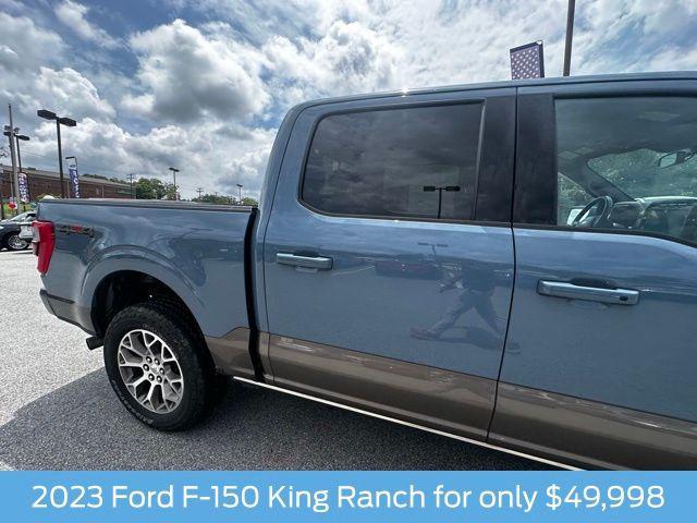 used 2023 Ford F-150 car, priced at $49,998