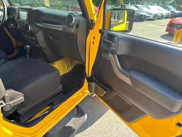 used 2015 Jeep Wrangler car, priced at $15,500