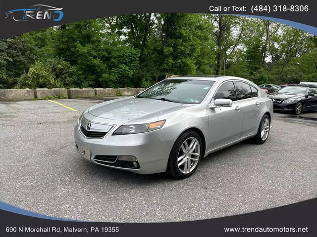 used 2012 Acura TL car, priced at $13,500