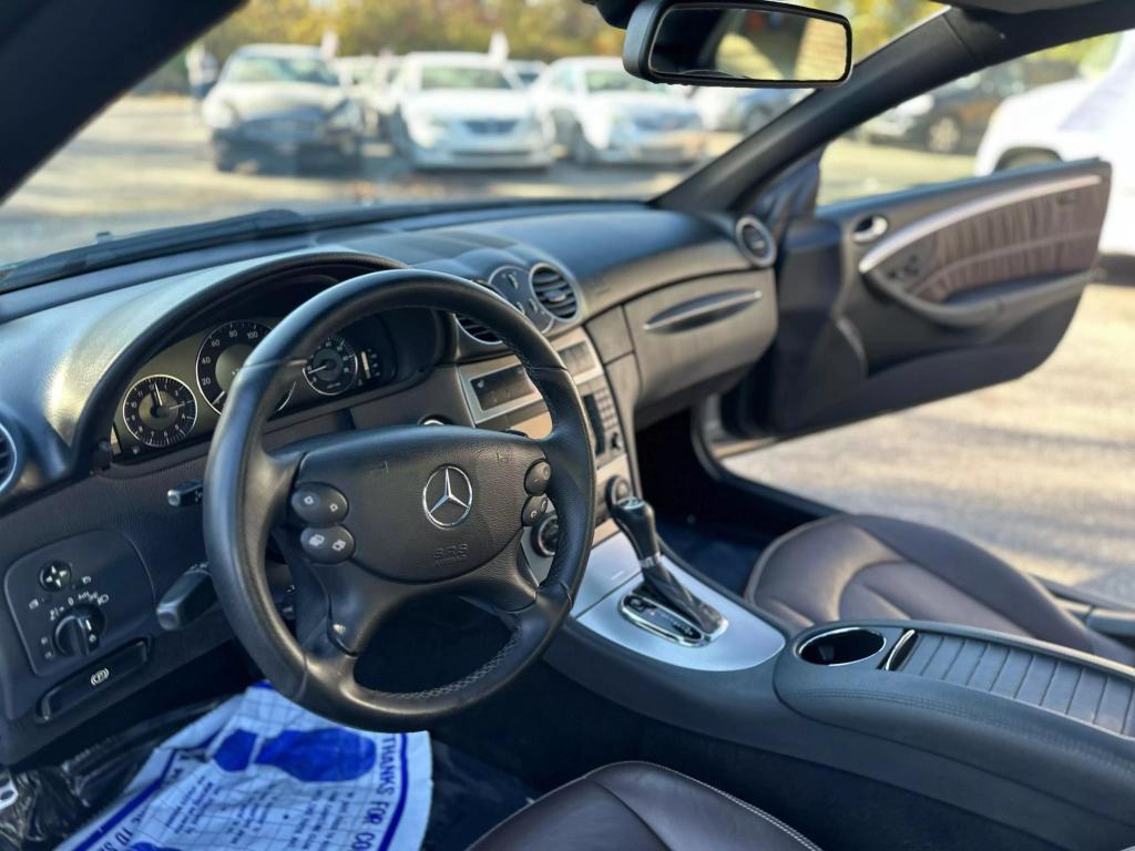 used 2009 Mercedes-Benz CLK-Class car, priced at $11,999