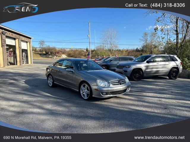 used 2009 Mercedes-Benz CLK-Class car, priced at $13,500