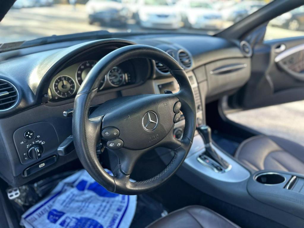 used 2009 Mercedes-Benz CLK-Class car, priced at $11,999