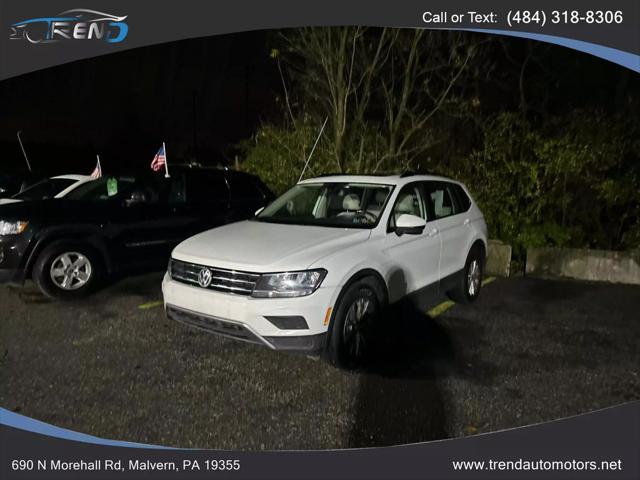 used 2018 Volkswagen Tiguan car, priced at $13,999