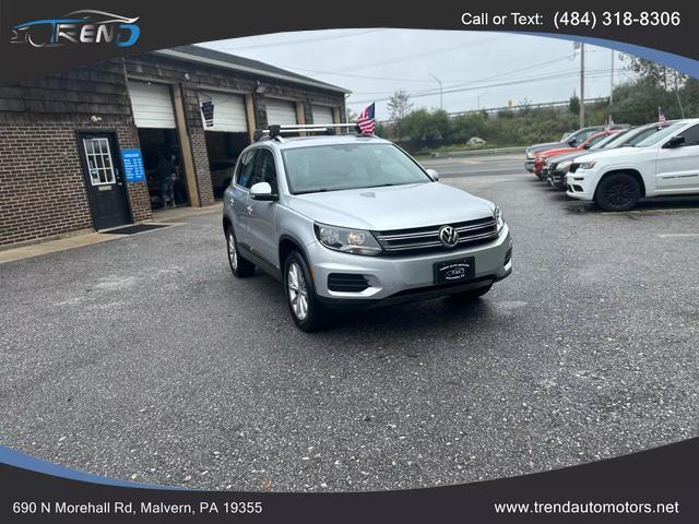 used 2017 Volkswagen Tiguan car, priced at $17,500