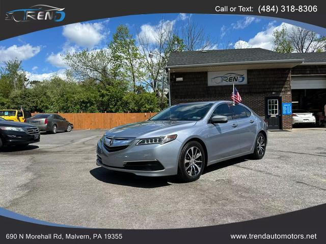 used 2015 Acura TLX car, priced at $15,500