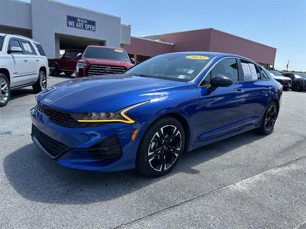 used 2022 Kia K5 car, priced at $22,347