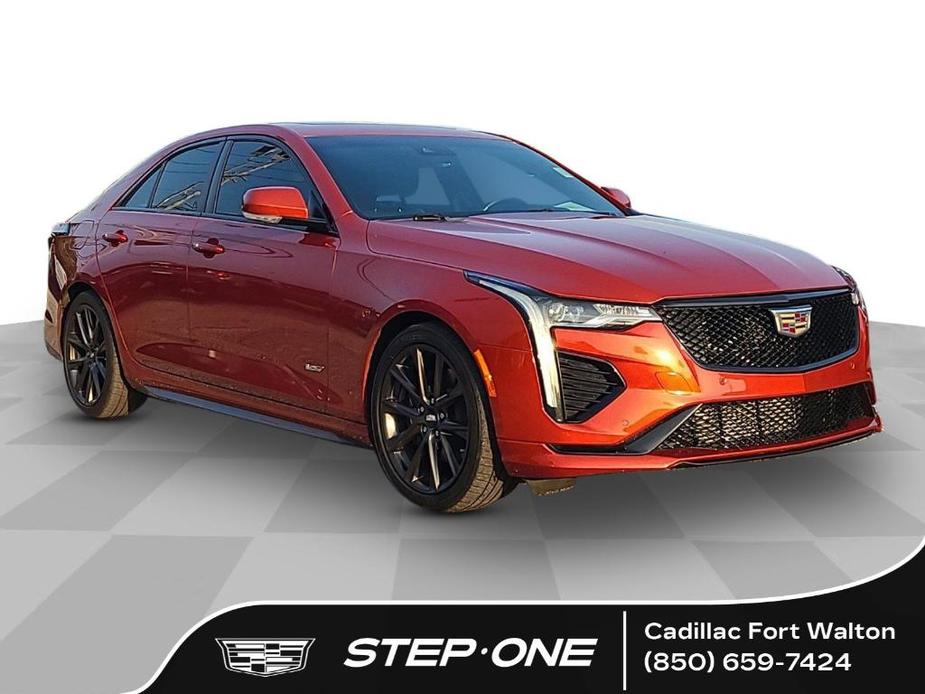 used 2020 Cadillac CT4 car, priced at $35,443