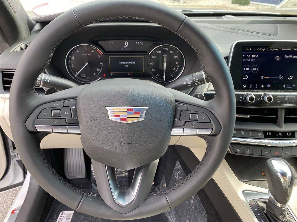 new 2025 Cadillac CT4 car, priced at $43,400