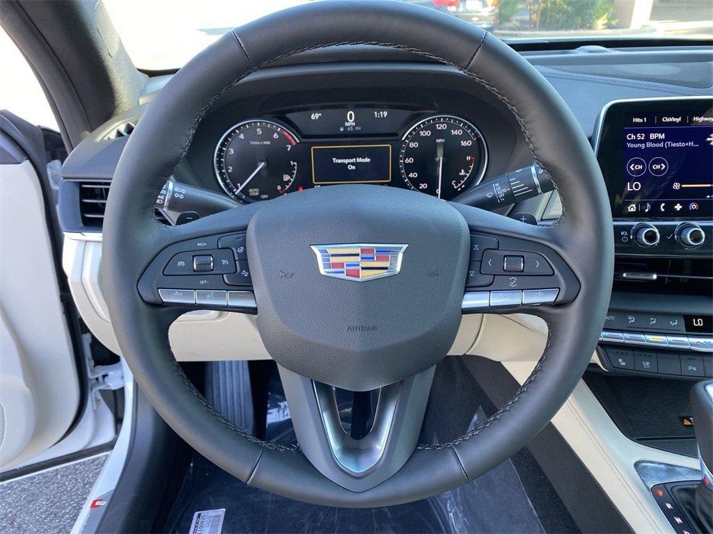 new 2025 Cadillac CT4 car, priced at $43,460