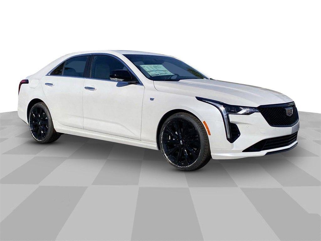 new 2025 Cadillac CT4 car, priced at $43,460