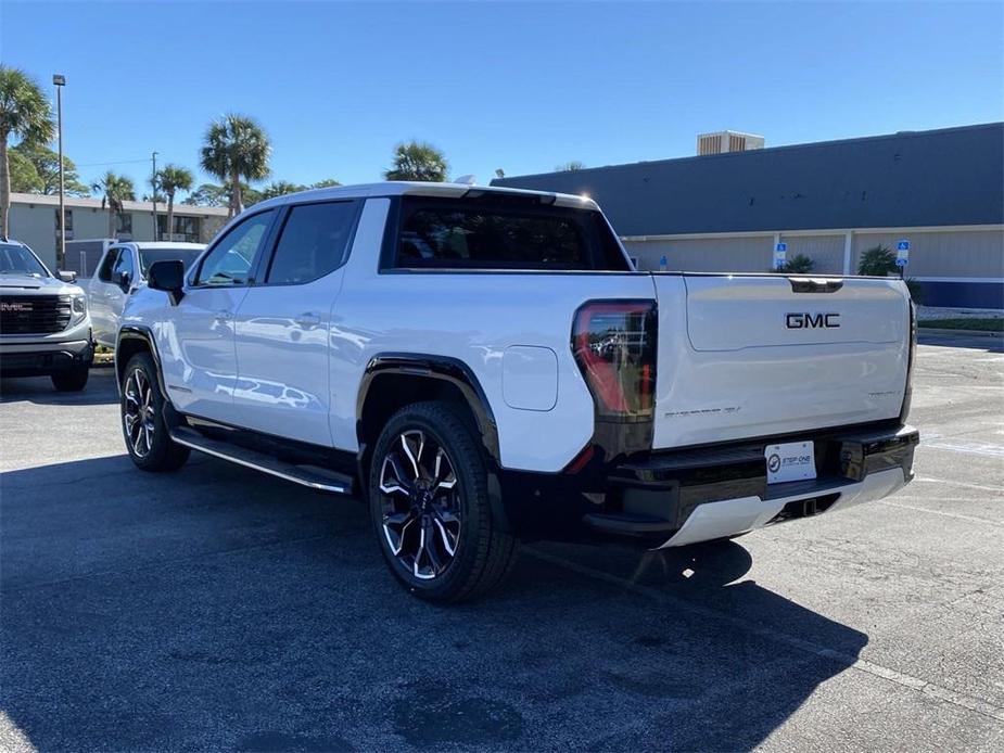 new 2025 GMC Sierra EV car, priced at $91,995