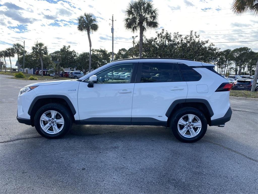 used 2021 Toyota RAV4 Hybrid car, priced at $25,344