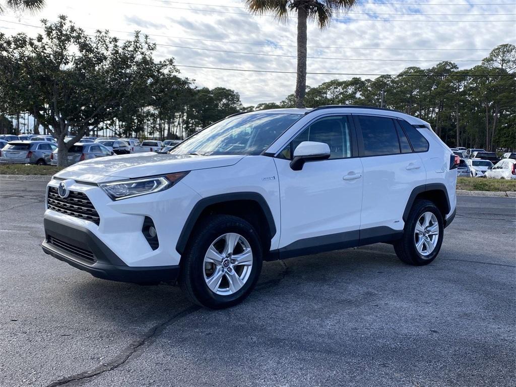 used 2021 Toyota RAV4 Hybrid car, priced at $25,344