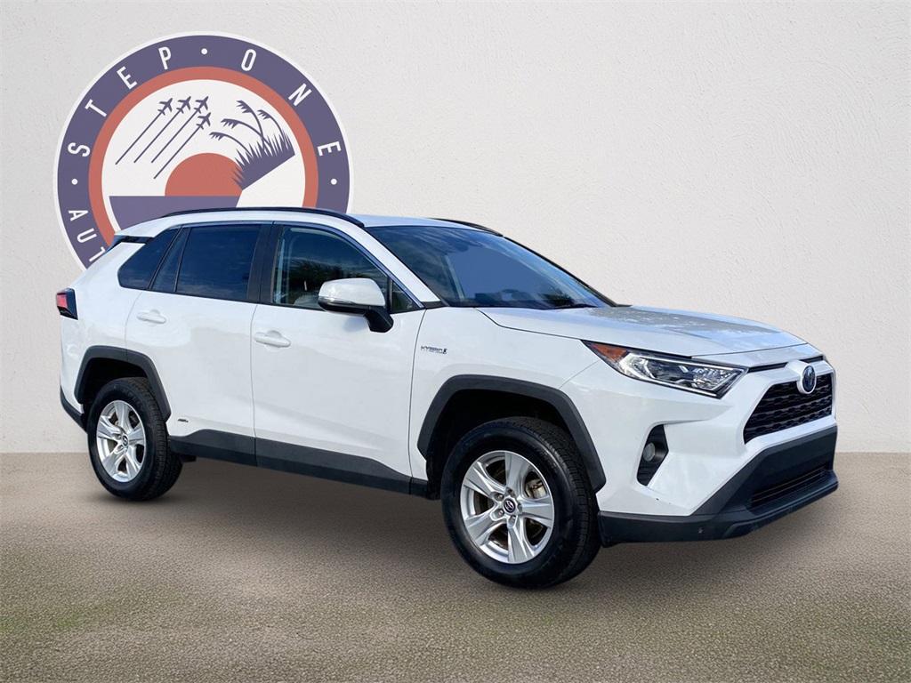 used 2021 Toyota RAV4 Hybrid car, priced at $25,344