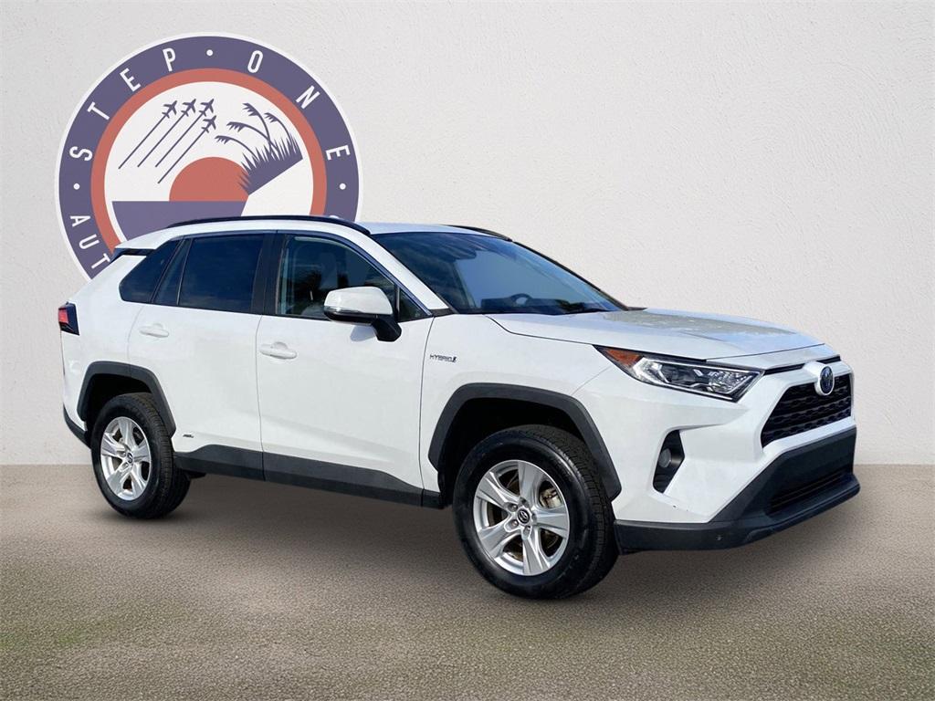 used 2021 Toyota RAV4 Hybrid car, priced at $25,344