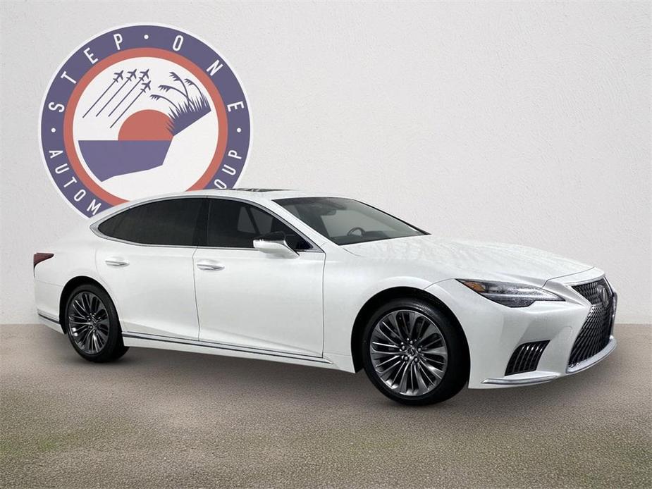 used 2021 Lexus LS 500 car, priced at $54,000