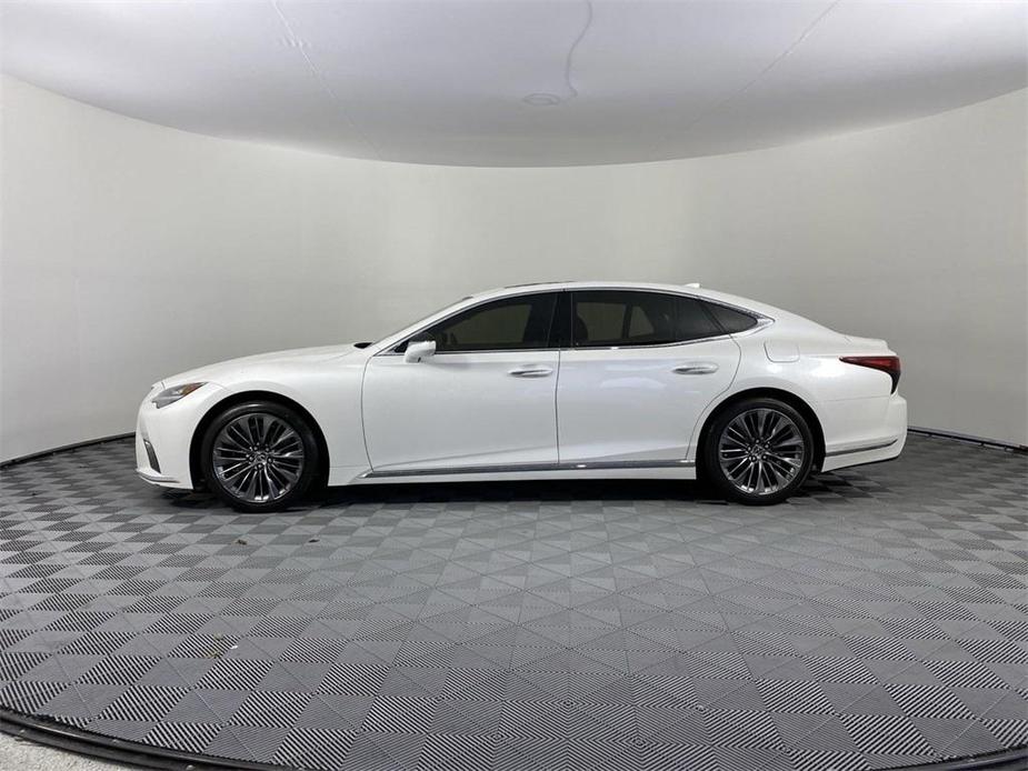 used 2021 Lexus LS 500 car, priced at $54,000