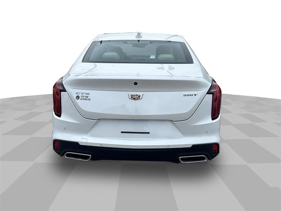 new 2025 Cadillac CT4 car, priced at $48,765