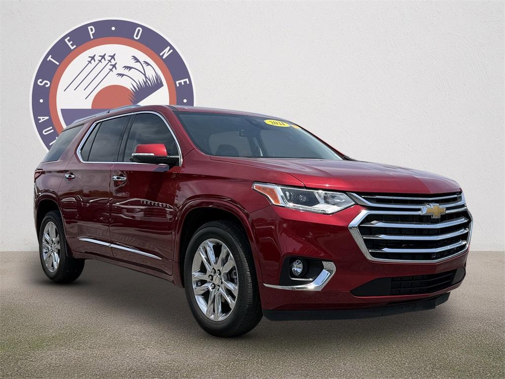 used 2021 Chevrolet Traverse car, priced at $35,222