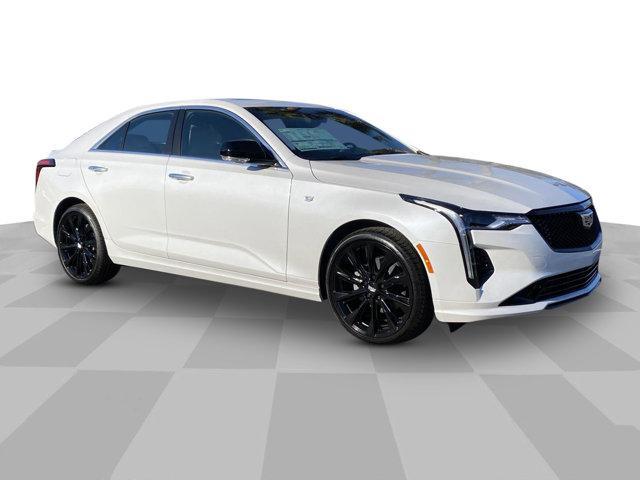 new 2025 Cadillac CT4 car, priced at $42,810