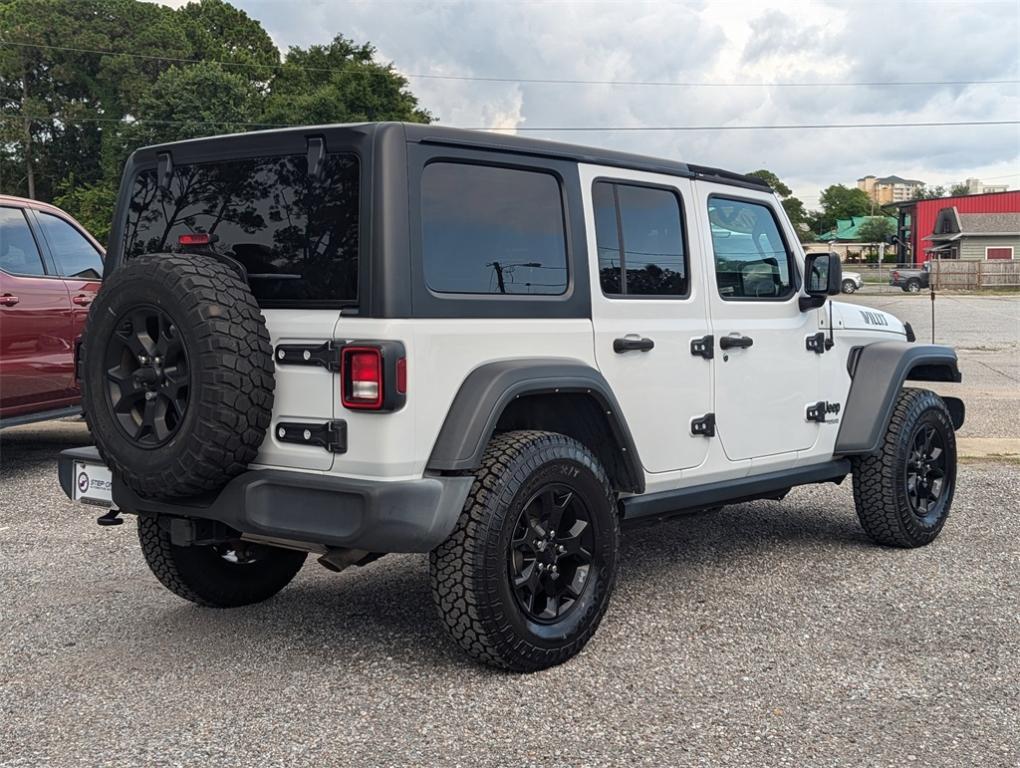 used 2022 Jeep Wrangler Unlimited car, priced at $30,874