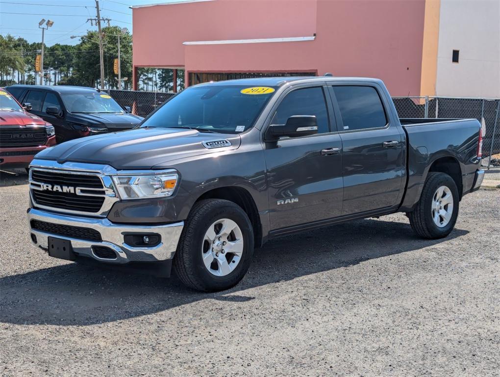 used 2021 Ram 1500 car, priced at $32,597