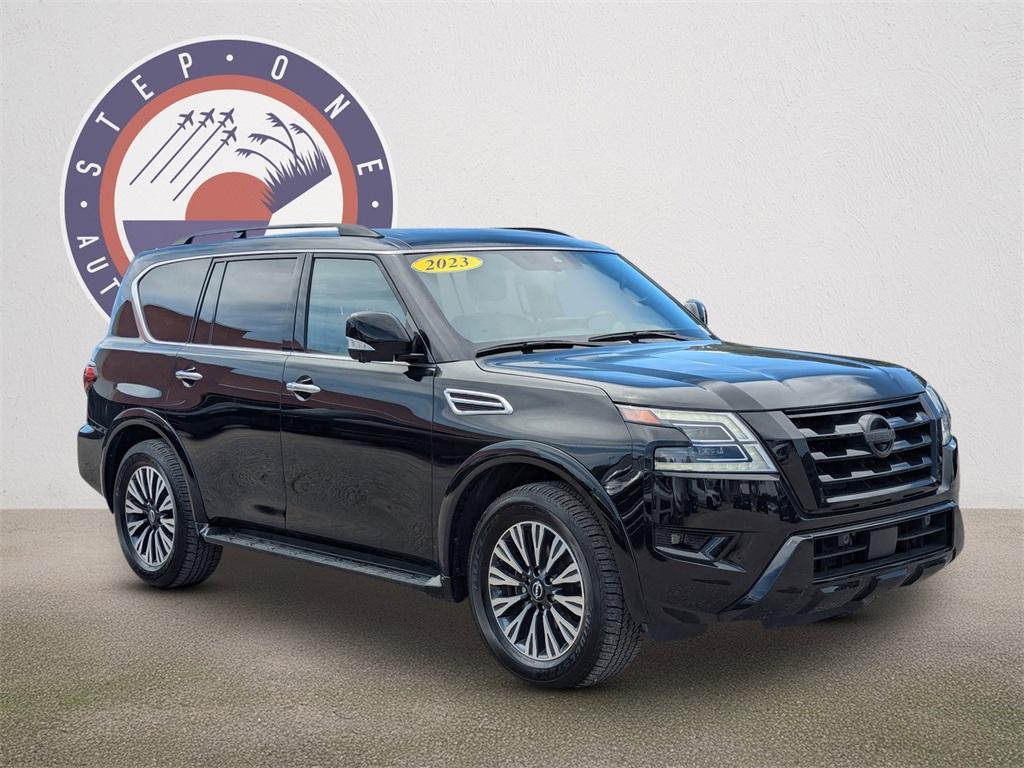 used 2023 Nissan Armada car, priced at $39,997