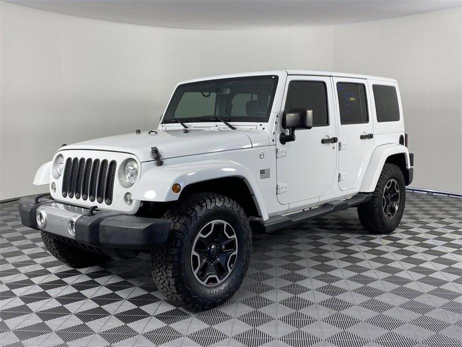 used 2017 Jeep Wrangler Unlimited car, priced at $22,891