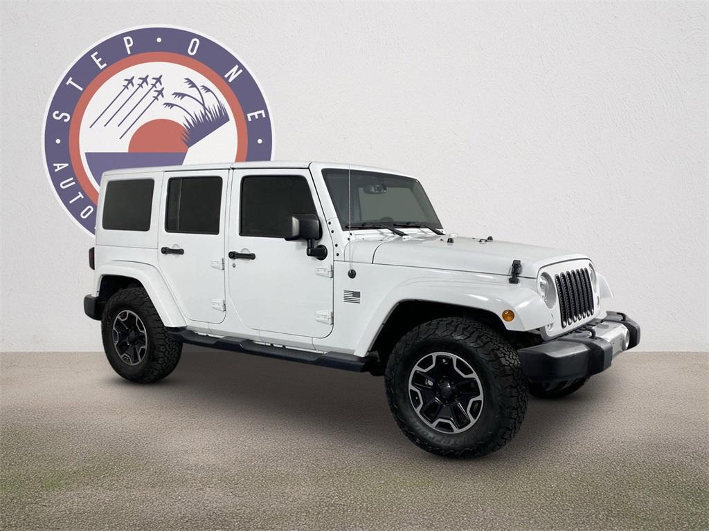 used 2017 Jeep Wrangler Unlimited car, priced at $21,440