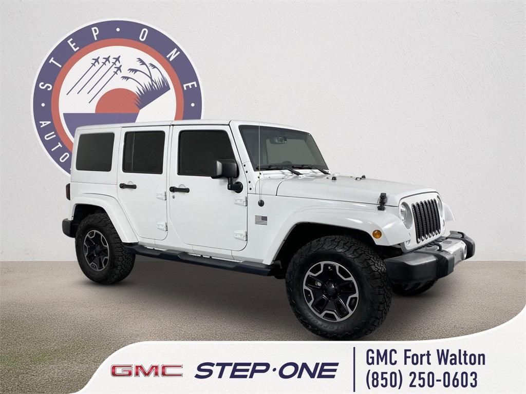 used 2017 Jeep Wrangler Unlimited car, priced at $24,212