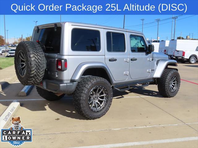 used 2021 Jeep Wrangler Unlimited car, priced at $36,500