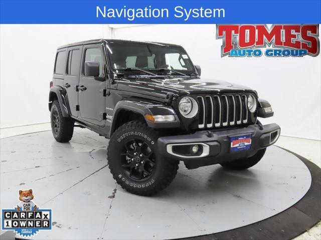 used 2022 Jeep Wrangler Unlimited car, priced at $37,888