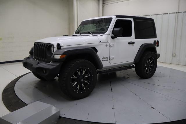 used 2021 Jeep Wrangler car, priced at $23,989