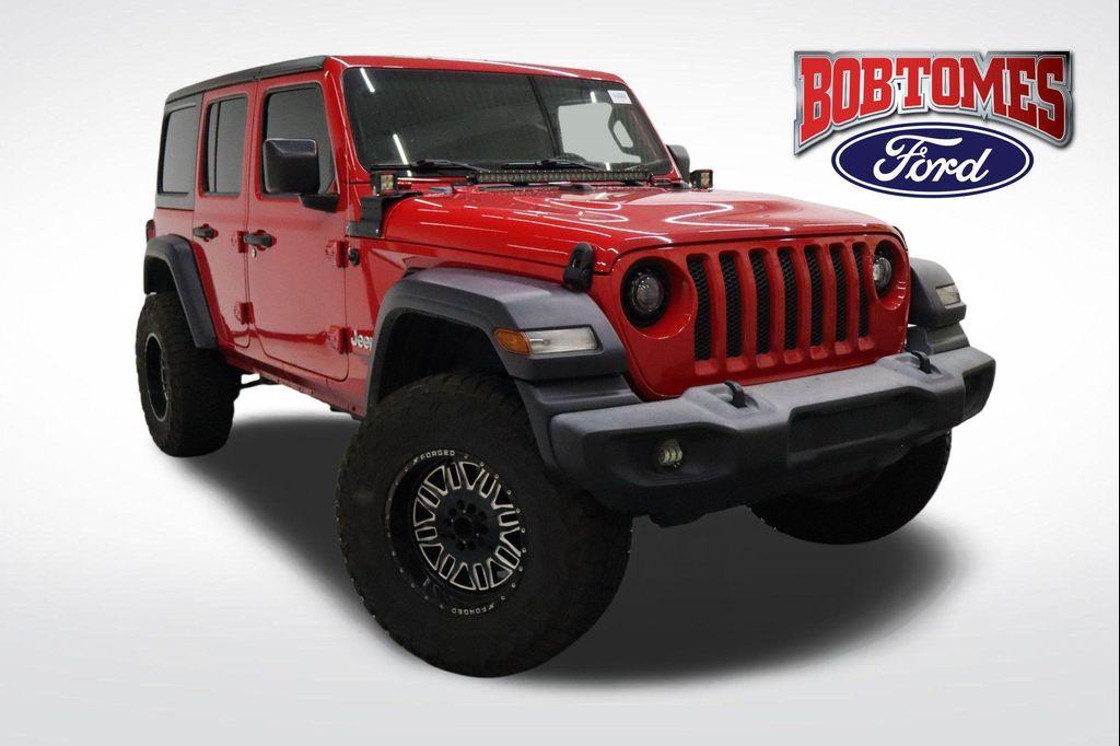 used 2020 Jeep Wrangler Unlimited car, priced at $23,995