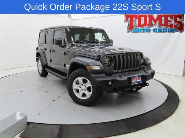 used 2020 Jeep Wrangler Unlimited car, priced at $28,888