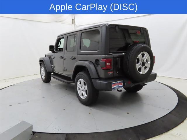 used 2020 Jeep Wrangler Unlimited car, priced at $28,888