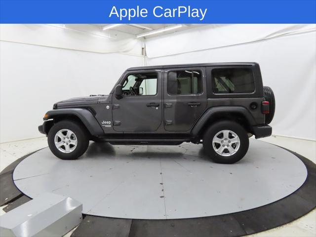 used 2020 Jeep Wrangler Unlimited car, priced at $28,888