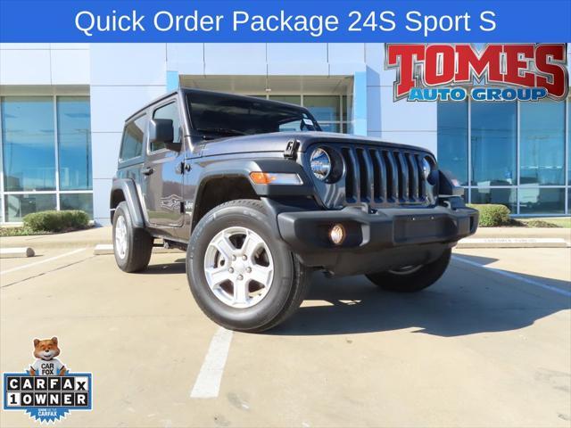 used 2020 Jeep Wrangler car, priced at $29,000