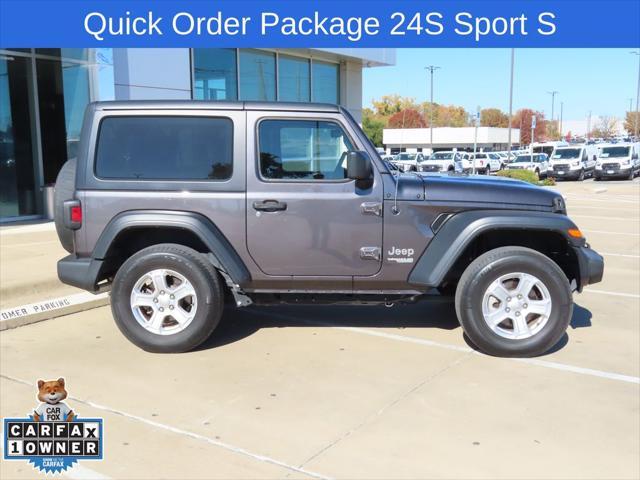 used 2020 Jeep Wrangler car, priced at $29,000