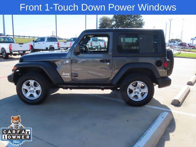 used 2020 Jeep Wrangler car, priced at $29,000