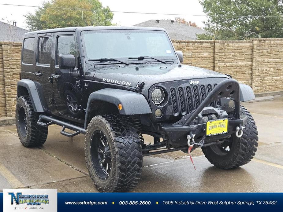 used 2015 Jeep Wrangler Unlimited car, priced at $22,999