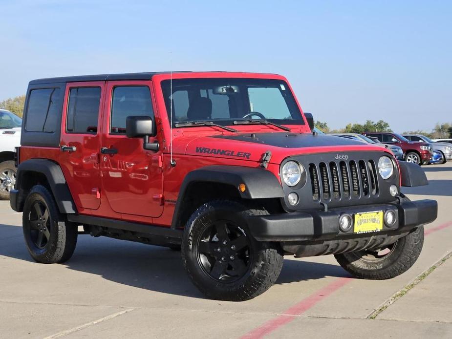 used 2017 Jeep Wrangler Unlimited car, priced at $20,989