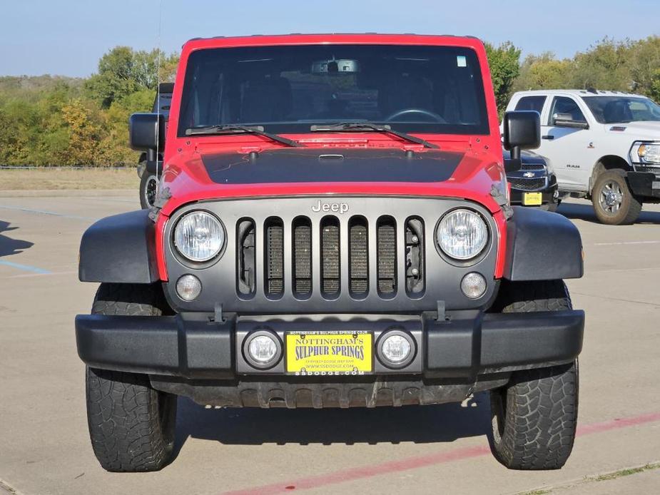 used 2017 Jeep Wrangler Unlimited car, priced at $20,989