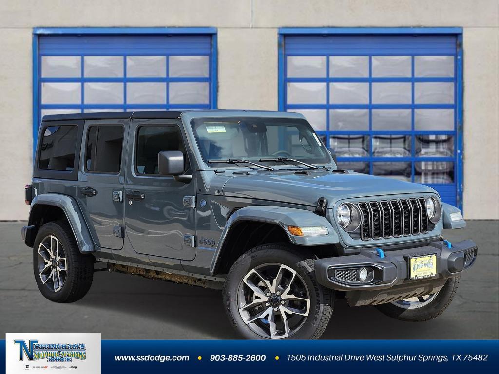 new 2024 Jeep Wrangler 4xe car, priced at $48,999