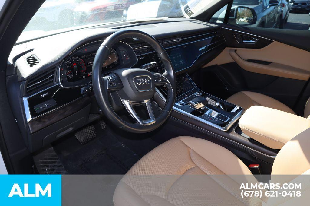 used 2021 Audi Q7 car, priced at $32,920