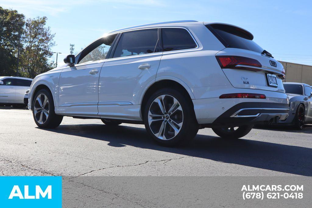 used 2021 Audi Q7 car, priced at $32,920