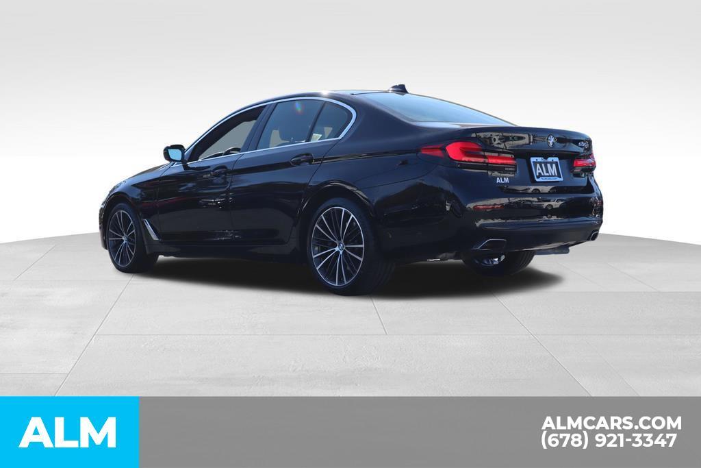 used 2021 BMW 530e car, priced at $34,960