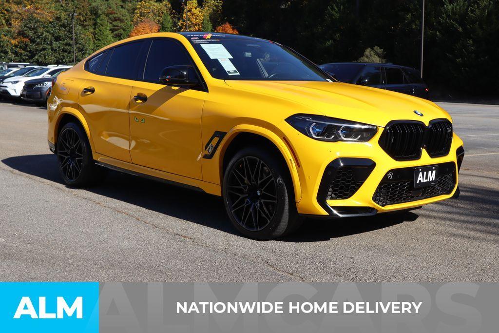 used 2022 BMW X6 M car, priced at $72,920