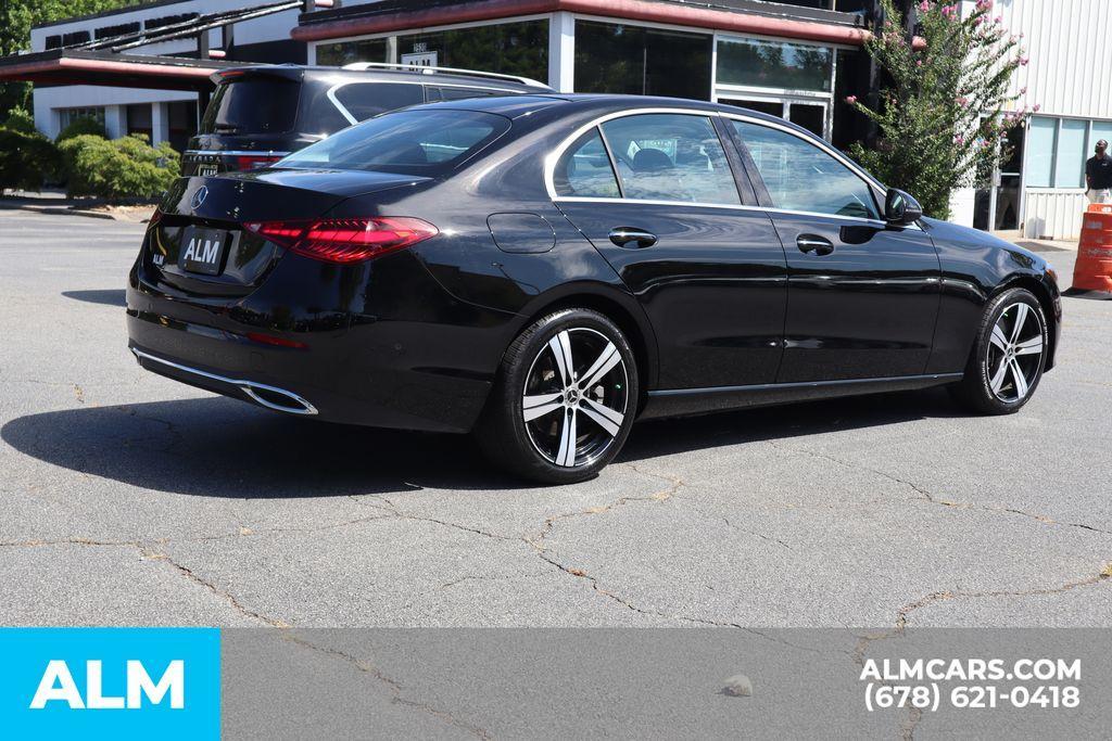 used 2025 Mercedes-Benz C-Class car, priced at $38,420
